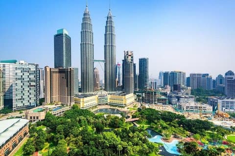 Kuala Lumpur bytur Hel dag 8 timer