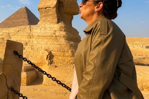 Tour di un giorno al Museo Egizio e alle Piramidi di Giza con giro in cammello con giro in cammello di 30 M