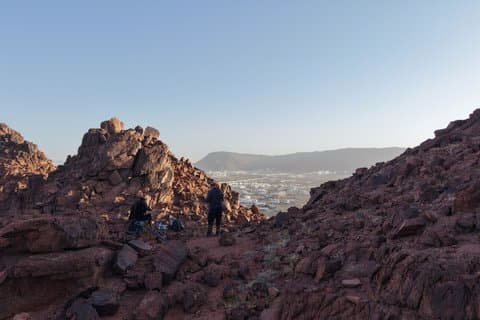 Red Mountain meditasjon og guidet tur i Madinah