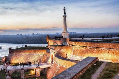 Tour a pie por Belgrado