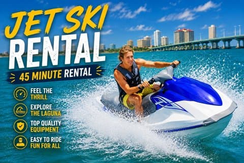 45-minuters Jetski-uthyrning på South Padre Island