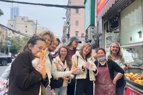 Discover Local Life and Street Food Shanghai Bike Adventure