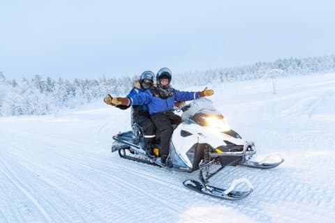 Snowmobile Safari i den arktiske natur - Rovaniemi