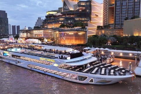 Bangkok Night River Diner Cruise & Culturele Show bij ICONSIAM