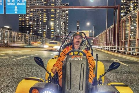 Tokyo Bay Route Go Kart Tour von Nihonbashi