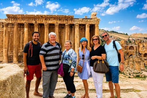 Tour per piccoli gruppi di Anjar, Baalbek e Ksara Winery | Pranzo incluso