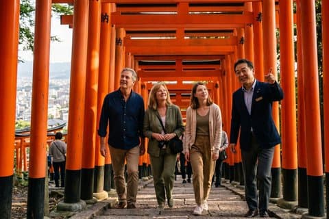 Port Pickup Kobe to Kyoto Private Day Tour with Guide and Vehicle