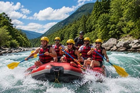 Tbilisi: Ananuri festning og rafting. Privat tur