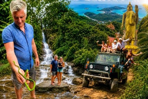4WD Dschungel Safari Tour in Koh Samui mit Mittagessen