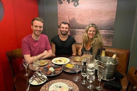 Guide middag i Rio på en restaurant efter eget valg