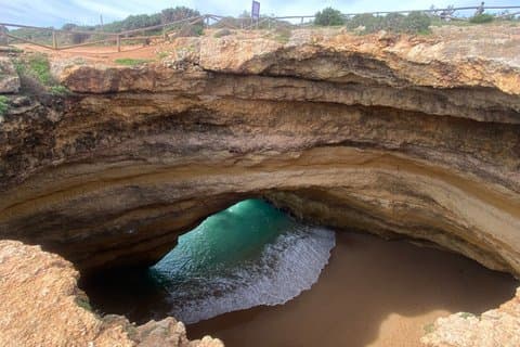Découverte de Lagoa Benagil, plages et art