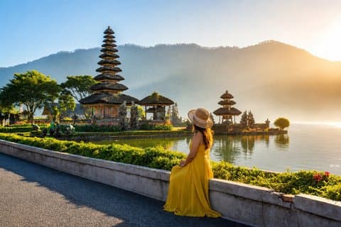 Ganztägige Nordbali Tour – Tempel, Reisterrasse & Tanah Lot