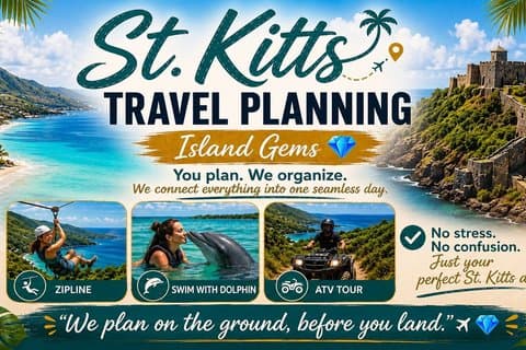 St Kitts Rejseplanlægning med lokal guide