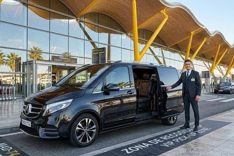 Madrid : MAD Airport Privat transfer til/fra Madrid City Center