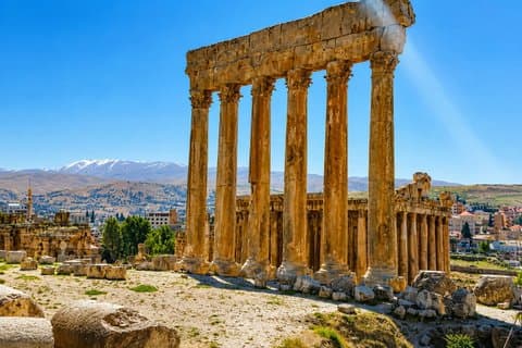 Private Anjar, Baalbek & Ksara Winery Tour from Beirut