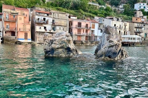 Tour Scilla e Chianalea Mare e Terra Partenza Torre Faro