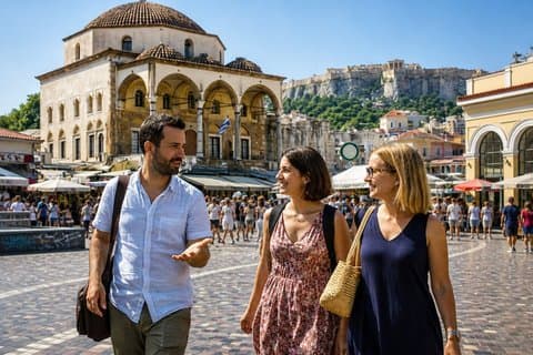 Tour privato personalizzato di Atene con un locale: punti salienti e gemme nascoste