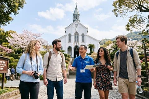 Nagasaki Full-Day Private Tour with Government-Licensed Guide