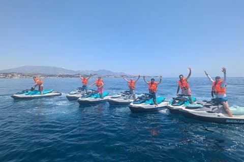 30min Geführte JET SKI Tour Fuengirola
