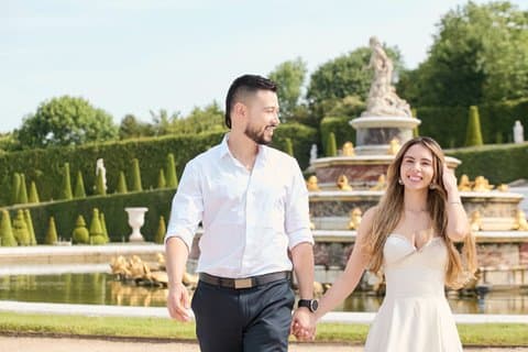Palace of Versailles Private Photo Shoot & Surprise Proposals