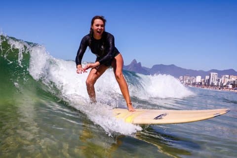 Surf leksjoner i Rio: Autentisk Arpoador Beach Surf opplevelse