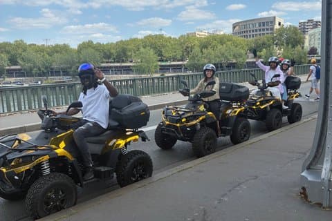 Passeios de quadriciclo em Paris - Descubra os melhores passeios de quadriciclo