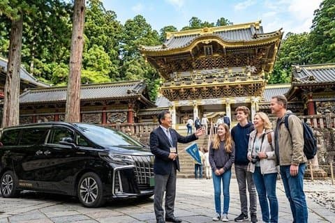 Nikko privat tur fra Tokyo med lisensiert guide og kjøretøy