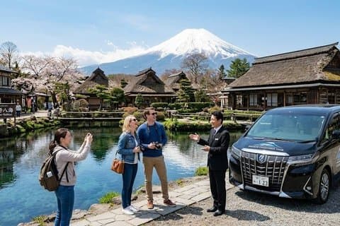 Recorrido por el área del Monte Fuji y Hakone en Tokio Conductor de habla inglesa