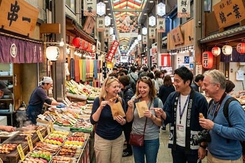 Kyoto Food & Culture 6-stündige private Tour mit lizenziertem Reiseführer