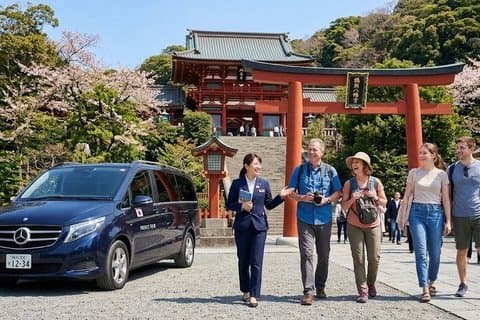 Kamakura heldagstur med lisensiert guide og kjøretøy