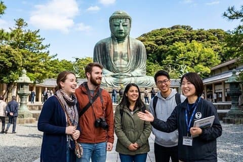 Kamakura 8 hr Private Walking Tour with Licensed Guide from Tokyo