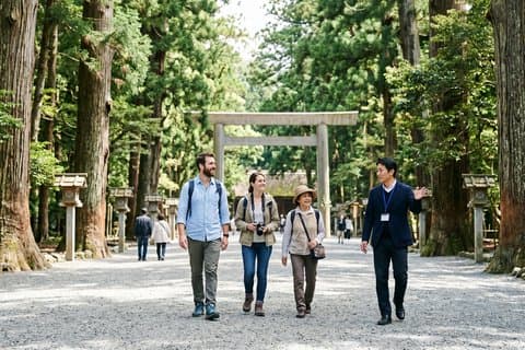 Ise Jingu (Ise Grand Shrine) privétour van een hele dag met door de overheid goedgekeurde gids