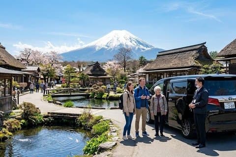Mt. Fuji Area Tour Tóquio DEP: motorista que fala inglês, sem guia
