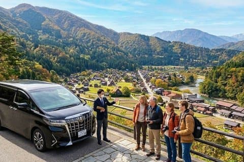 Tour di Shirakawago e Takayama Kanazawa DEP: solo autista, senza guida