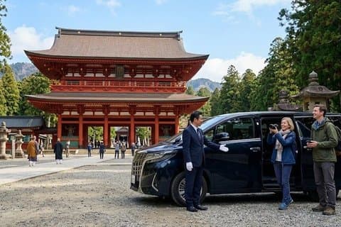 Visite du mont Koya de 8 heures au départ d'Osaka : chauffeur anglophone, sans guide