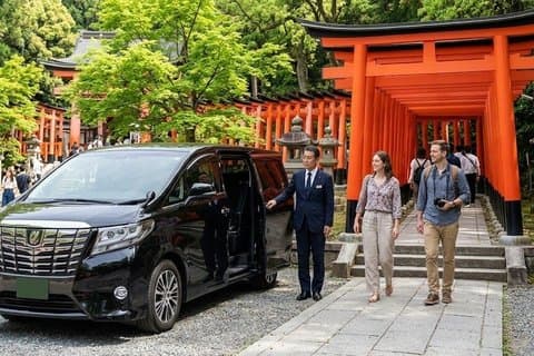 Kyoto 8h Tour från Osaka: Engelsktalande chaufför, ingen guide