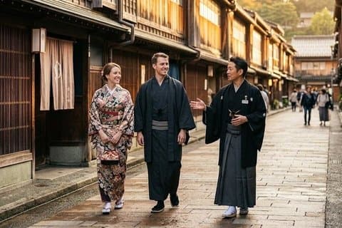 Excursão privada guiada de 6 horas em Osaka e experiência de quimono
