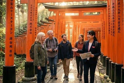 Kyoto tidlig morgen privat tur med myndighetslisensiert guide