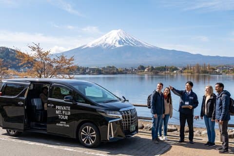 Mt. Fuji Aokigahara Forest Tour with Licensed Guide and Vehicle