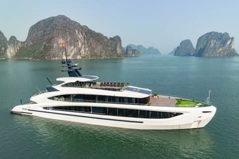 Full dagstur Halong Bay på Premium Cruise fra Hanoi