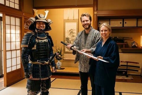 Tokio: 6-stündige private Führung und Samurai-Schwert-Erlebnis