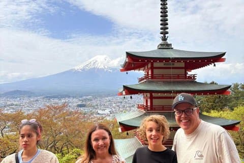 Mt Fuji Private Tour fra Tokyo, med licens (kan tilpasses)