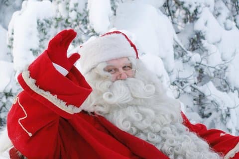 Safaris de Papai Noel com motos de neve - Rovaniemi