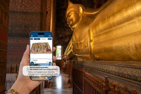 Wat Pho Reclining Buddha Self-Guided Audio Tour (entry not incl.)
