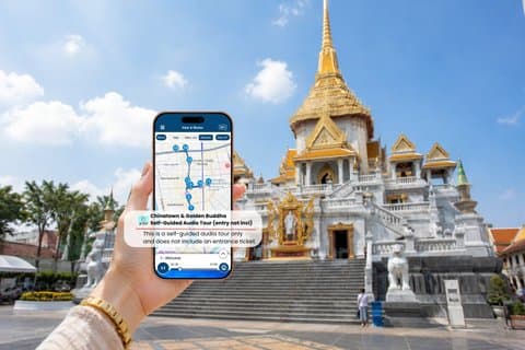Chinatown og Golden Buddha Self-Guided Audio Tour (adgang ikke inkl.)