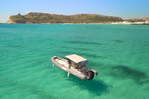 Boat Excursions with Skipper in Cagliari or Mari Pintau