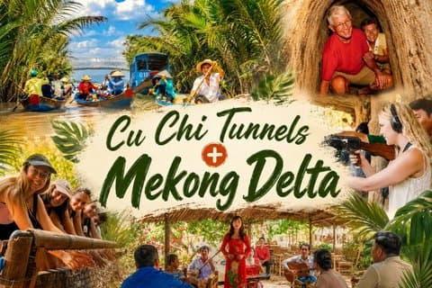 Ho-Chi-Minh-Tunnel und Mekong-Delta-Tour