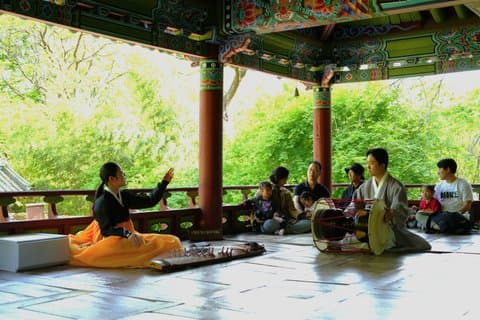 Koreanska Folk Village & Gugak erfarenhet med Suwon fästning