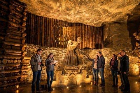 Tour guidato di mezza giornata della miniera di sale di Wieliczka da Cracovia