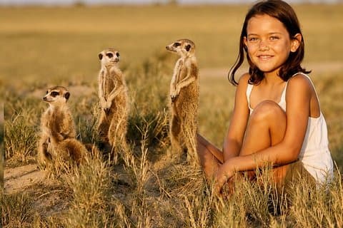 5 - Dia Okavango Maun, Meerkats Makgadikgadi Pan & Moremi NP